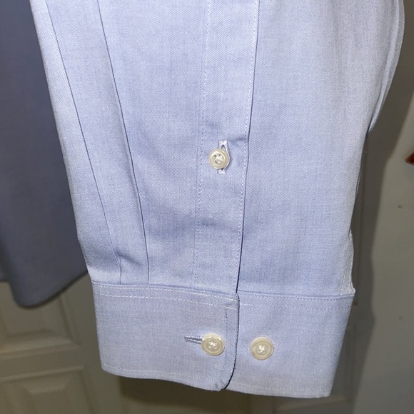 Eddie Bauer Mens Wrinkle Resistant Relaxed Fit Dress Shirt XXL - Picture 4 of 6